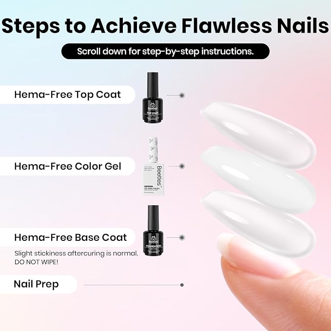 Z-Clear HEMA Free Gel Polish Kit