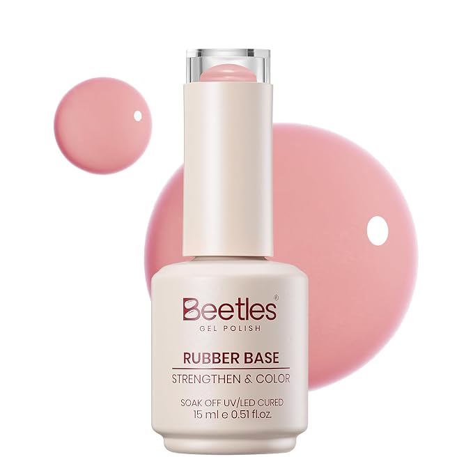 Nude Pink Rubber Base Gel