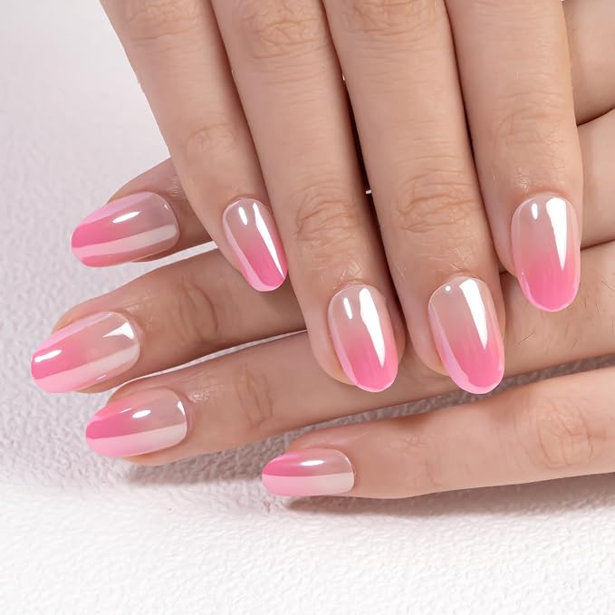 Gradient bright pink