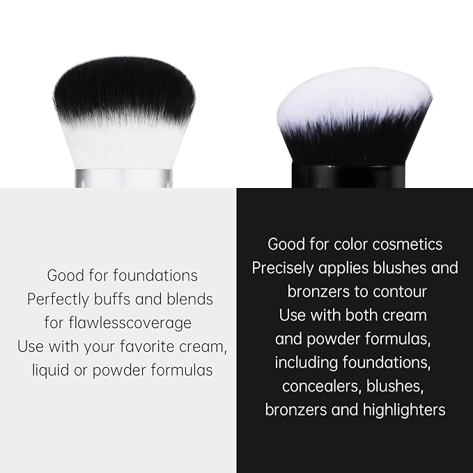 2Pcs Black Retractable Foundation