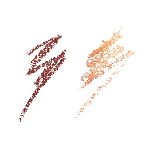 Copper Charge - metallic rose copper, matte russet brown
