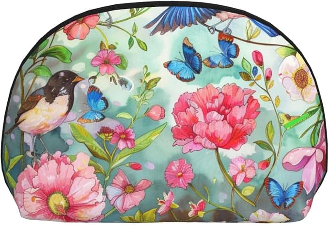 Garden With Birds and Flower
