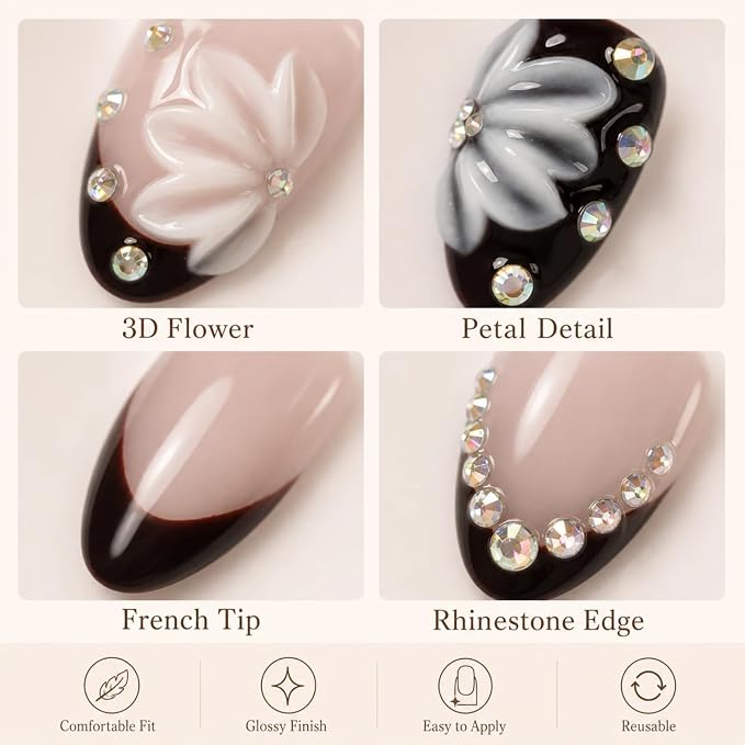 Burgundy Bloom Gem