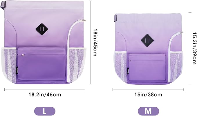 S, Purple Gradient