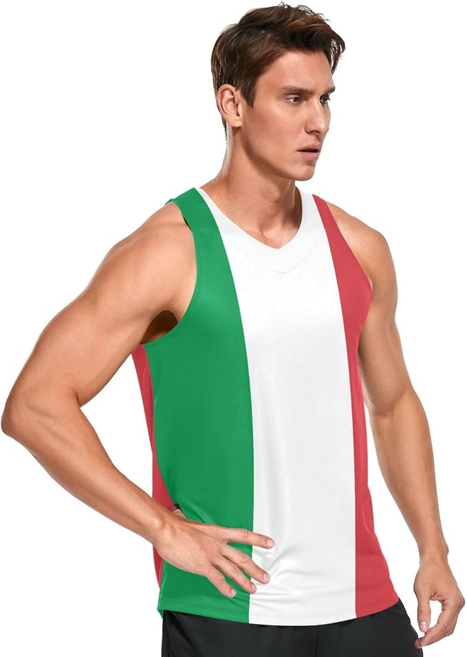 Italy Flag Green Red