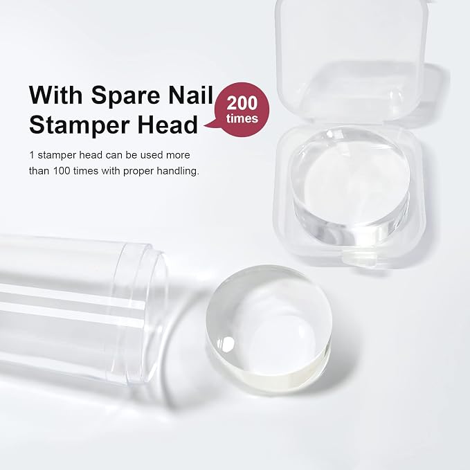 Nail Stamper with 5 Art Plates A