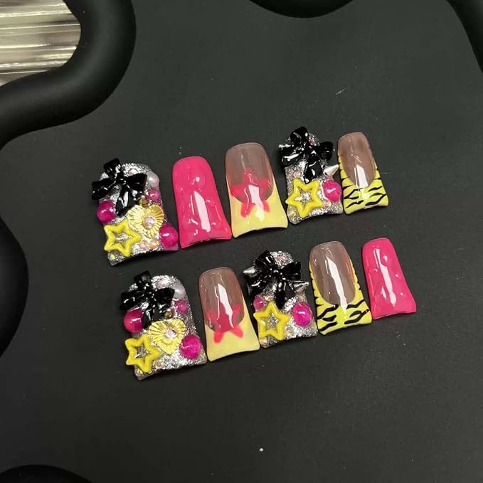 Pink Yellow French (M)