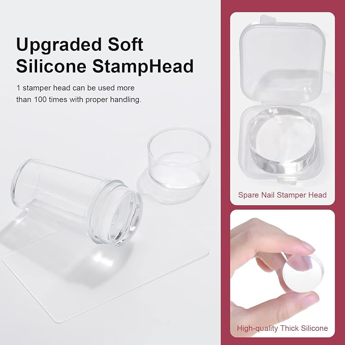 Nail Stamper with 5 Art Plates C