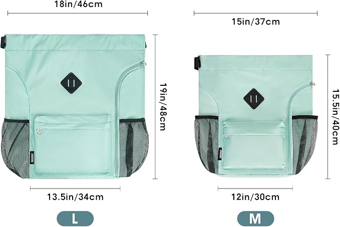 L, Mint Green