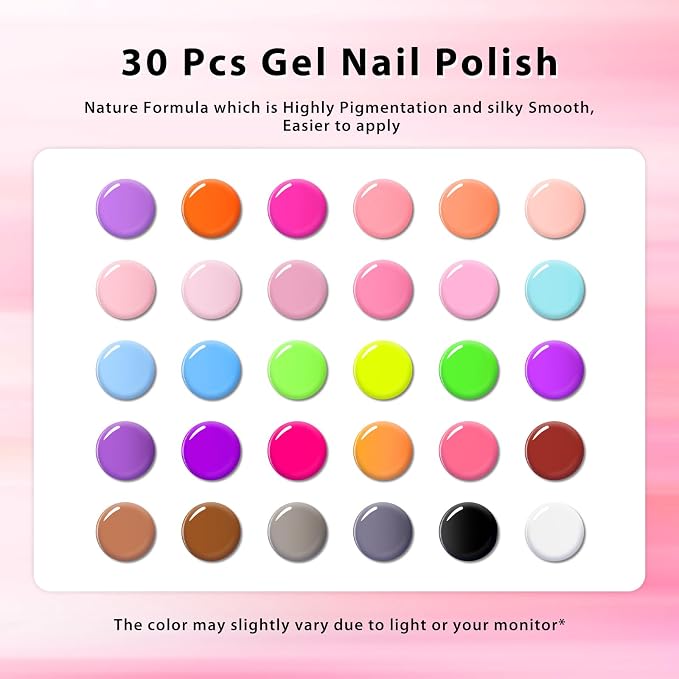 30PCS- Nude Gel