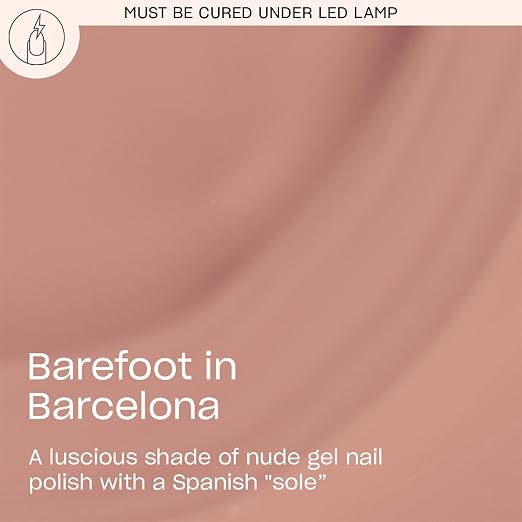 Barefoot in Barcelona | Opaque Dark Warm Nude