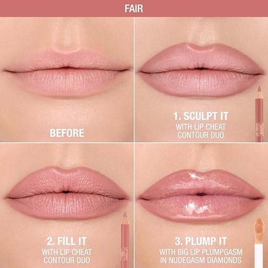 Fair - Sculpt: Light Cool Pink Nude / Fill: Nude Pink Mauve