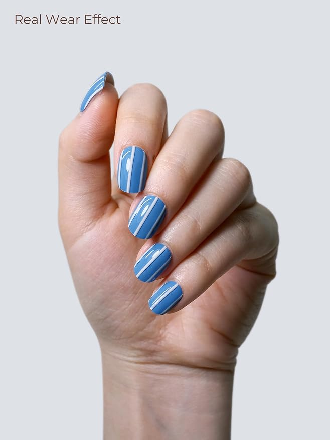 Coastal Blue Stripe