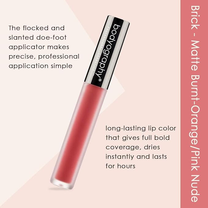 Brick (Matte Burnt-Orange/Pink Nude)