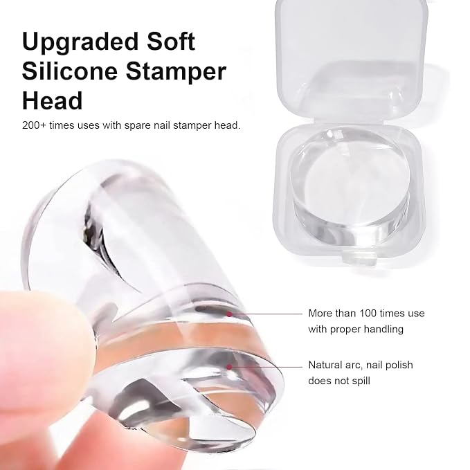 Nail Stamper with 5 Art Plates B