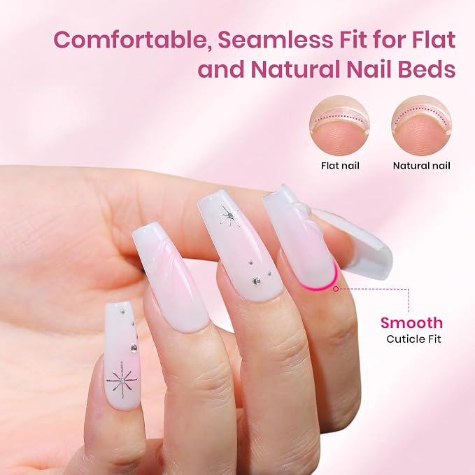 0 - Tipex Lite Nails Only | Medium Coffin | 256