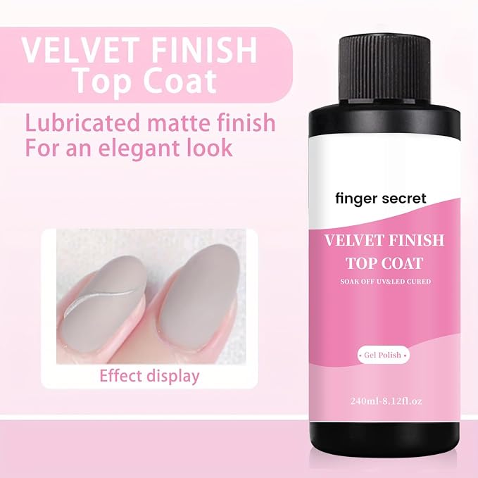 Velvet Finish Top Coat
