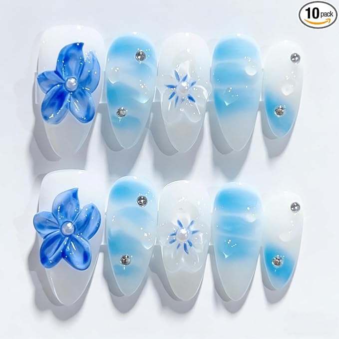 Blue White