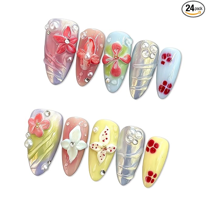 Handmade Almond Nails 39
