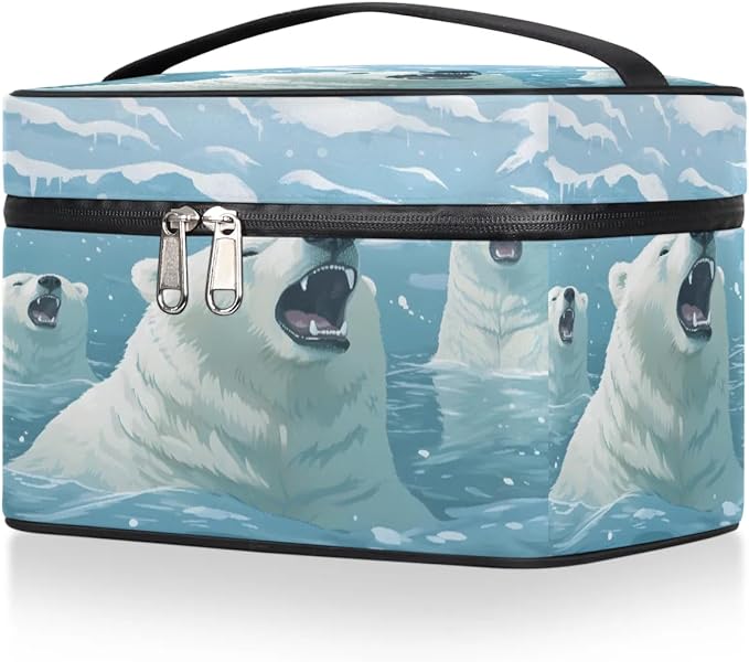 Roaring Polar Bear