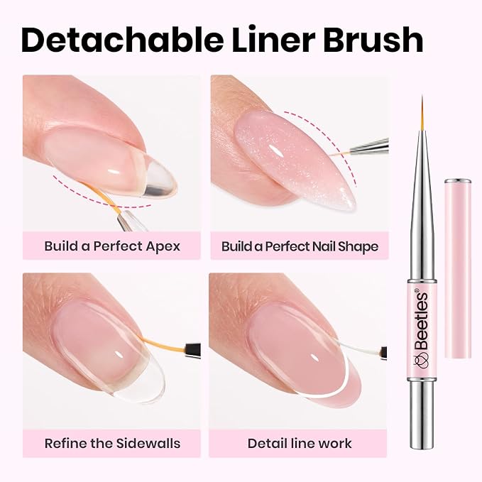 B - Clear & Sheer Pink | HEMA-Free | 2 x 10 mL