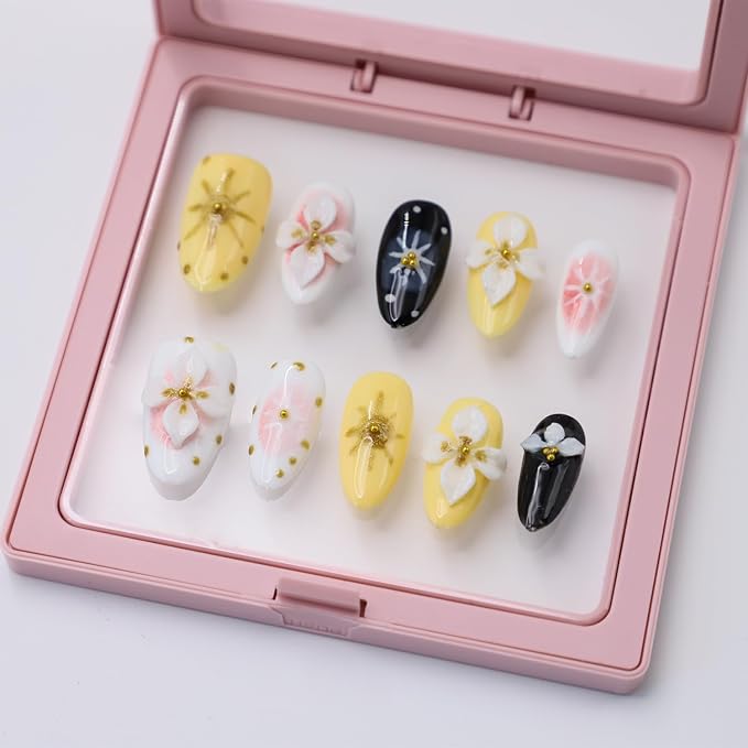 Handmade Almond Nails 41