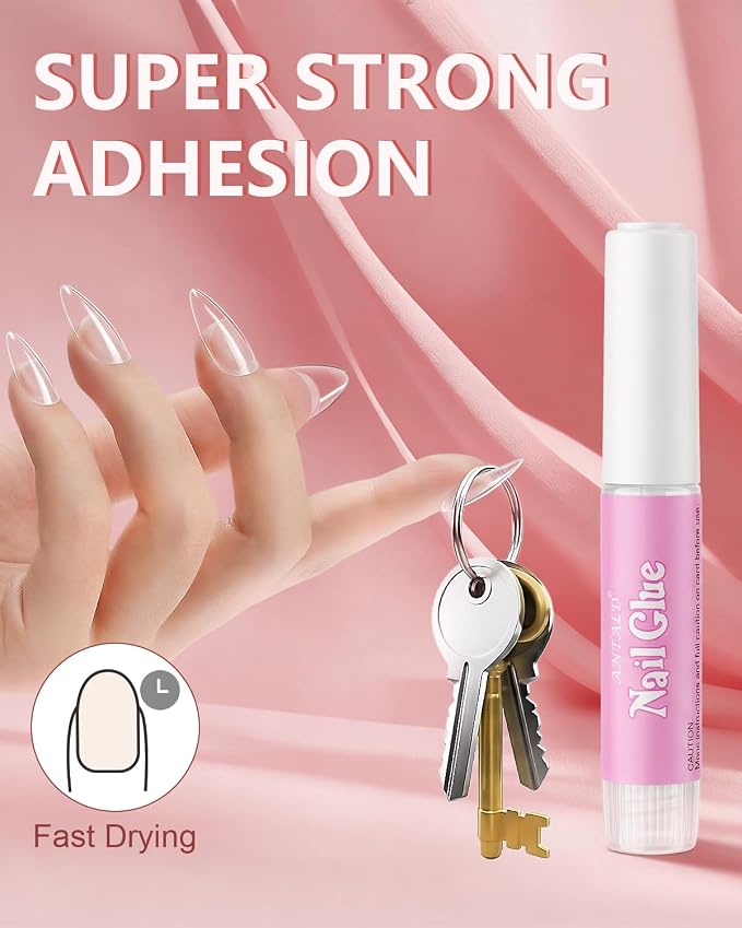 480PCS Almond Nail Tips