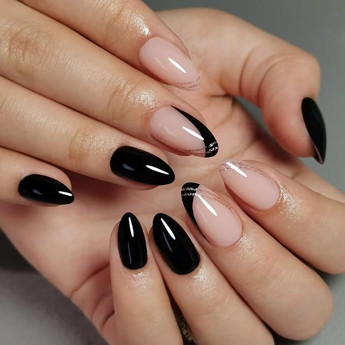 Black gold border-gel