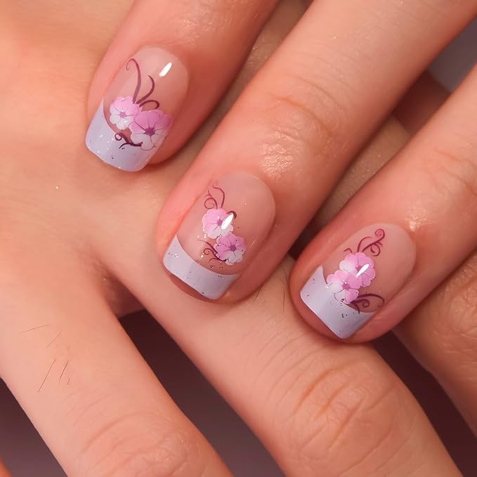 purple flowers