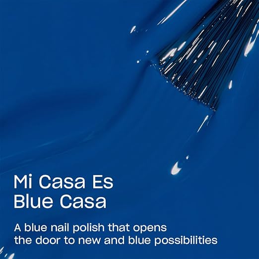 Mi Casa Es Blue Casa | Opaque Bright Blue