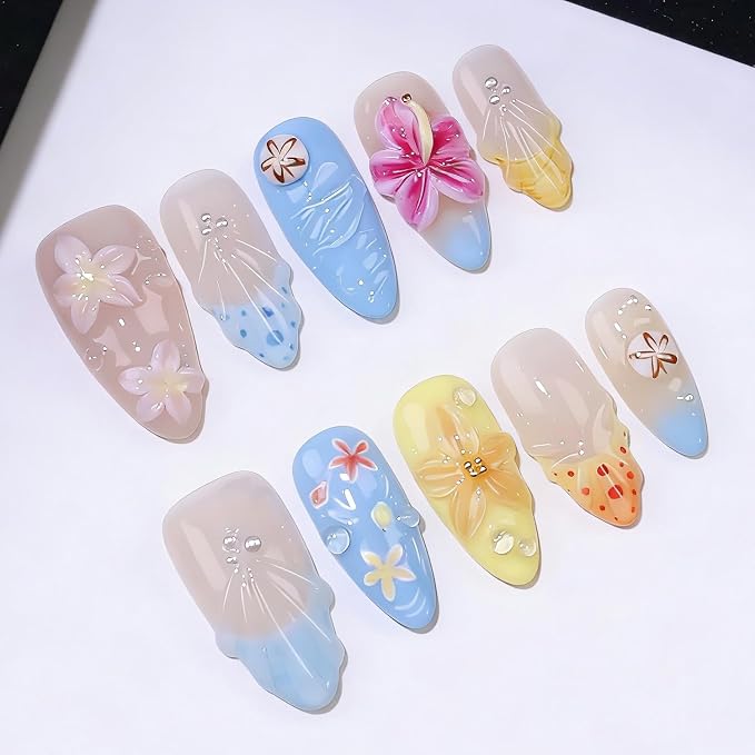 Handmade Almond Nails 30