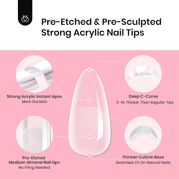 1 - Tipex Nails Only | Medium Almond | 512
