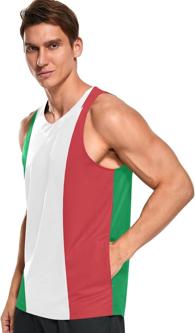 Italy Flag Green Red
