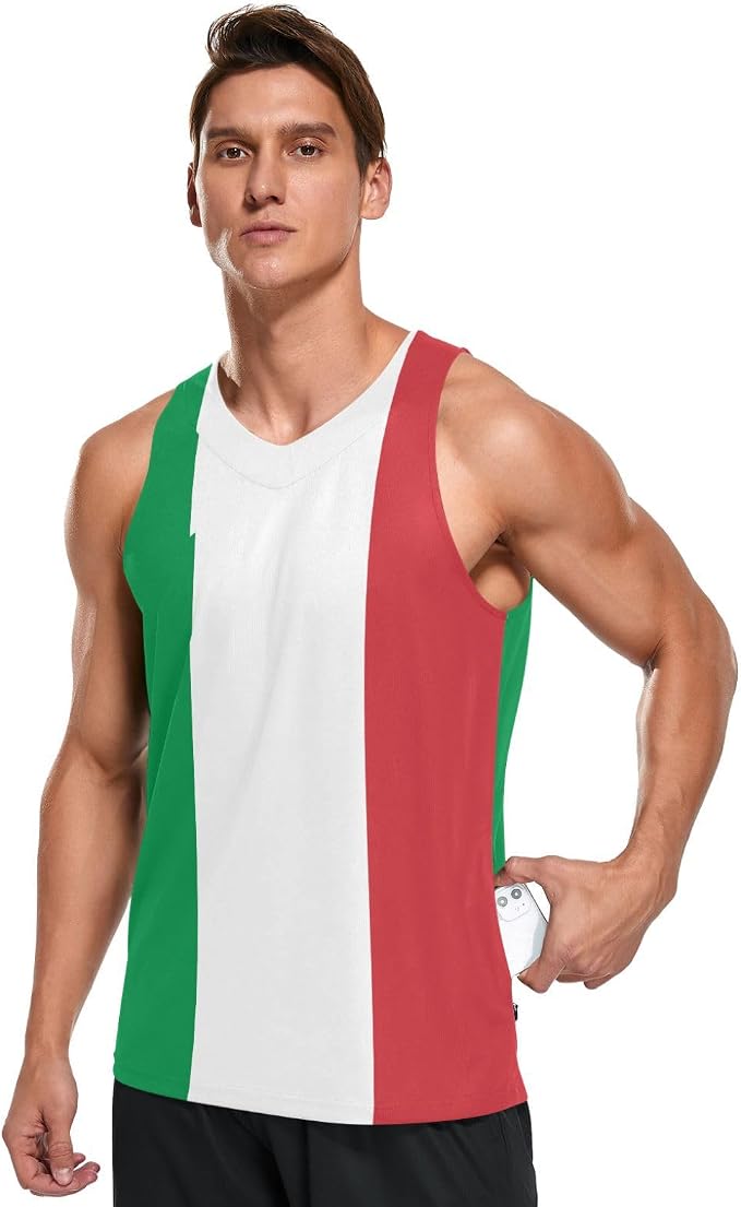 Italy Flag Green Red
