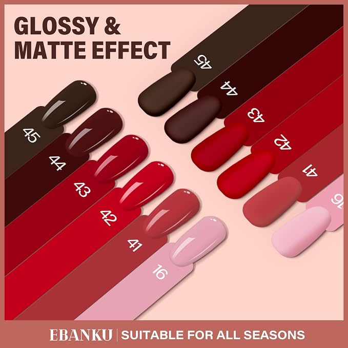 6 Colors-Red Series