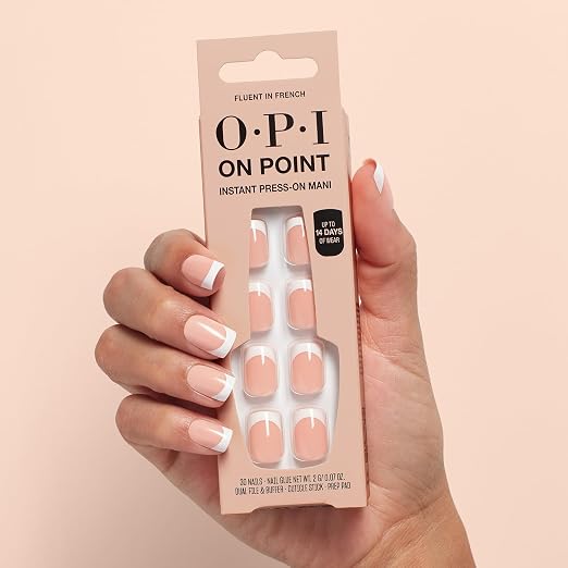Fluent in French | Nude Pink & White French Tip