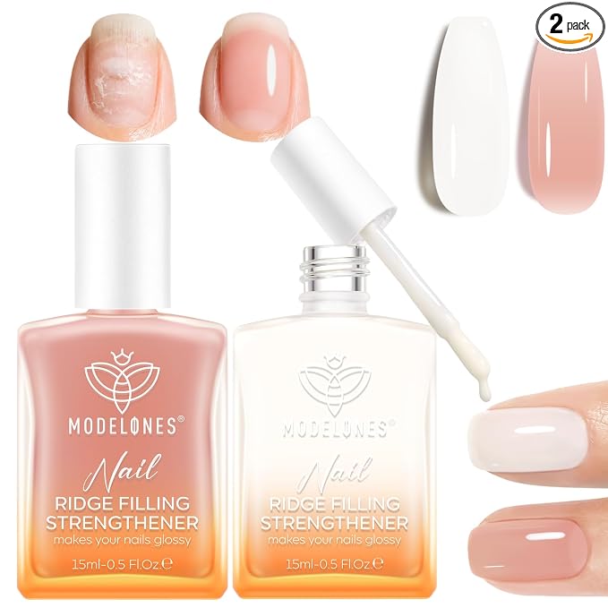 Milky White & Nude Pink