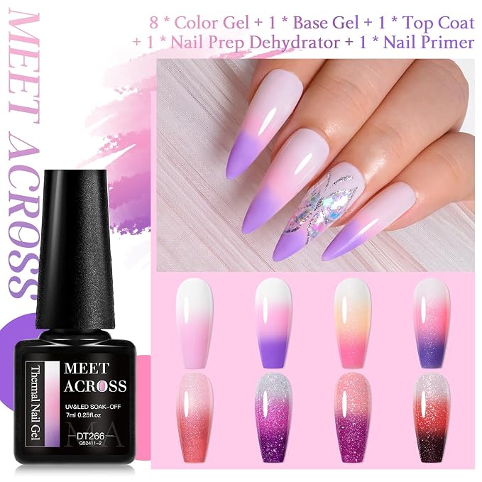 12Pcs 8 Colors Set1