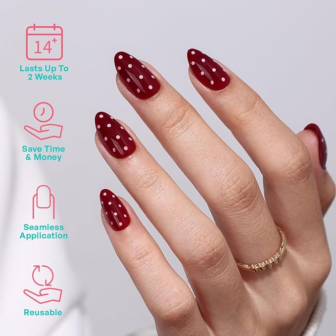 3F-Red Polka Dot