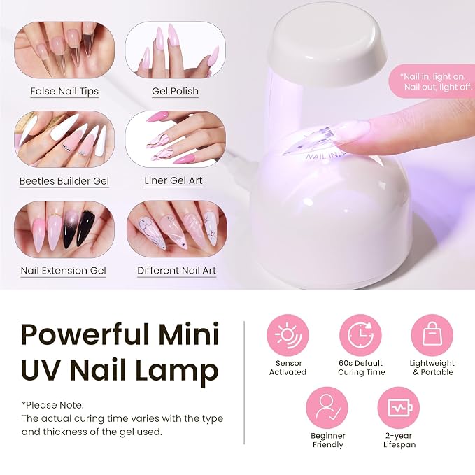 3 - Tipex Nails Kit | Long Square | 224