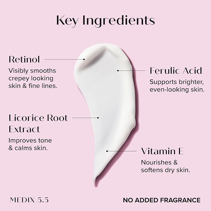 Collagen + Unscented Retinol Cream