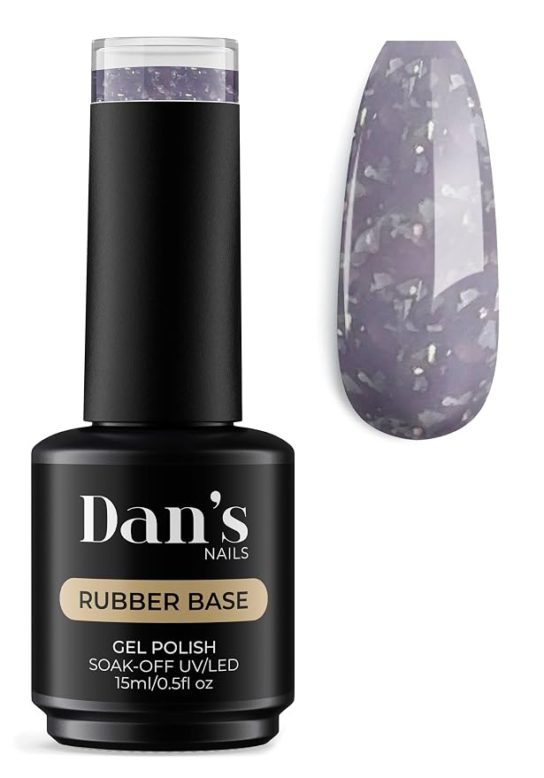 Lavender Silver Flakes