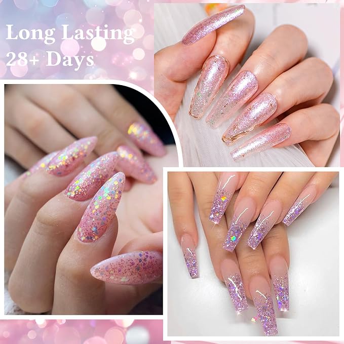 30PCS- Glitter Gel