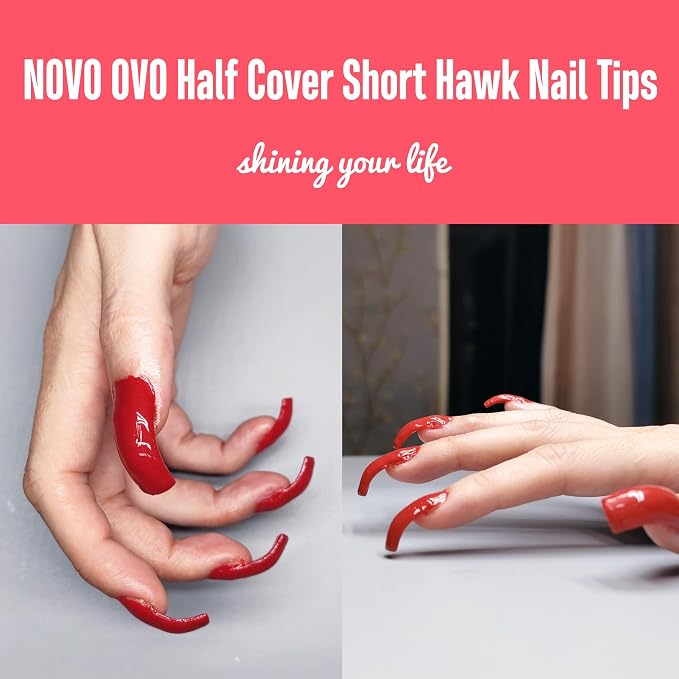 Short Hawk Curved Claw Transparent in Bag