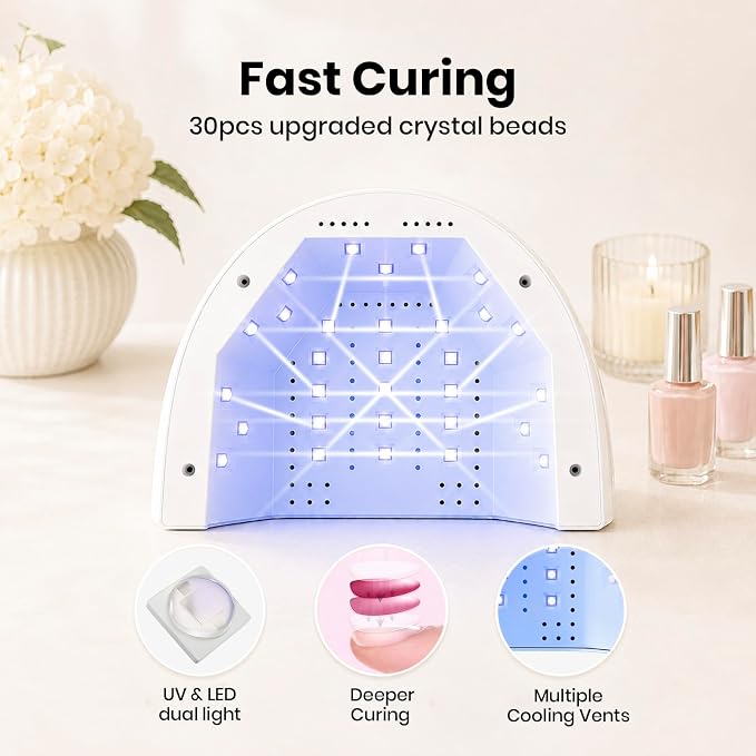 UV Nail Lamp for Hands & Feet White