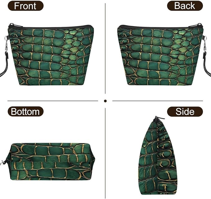 Green Crocodile Skin Pattern