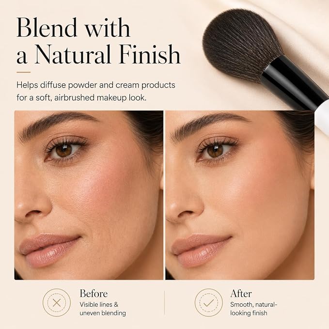 White Makeup Brush Set 13PCS
