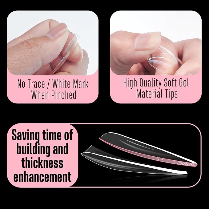 XXL Stiletto Sculpted Thick