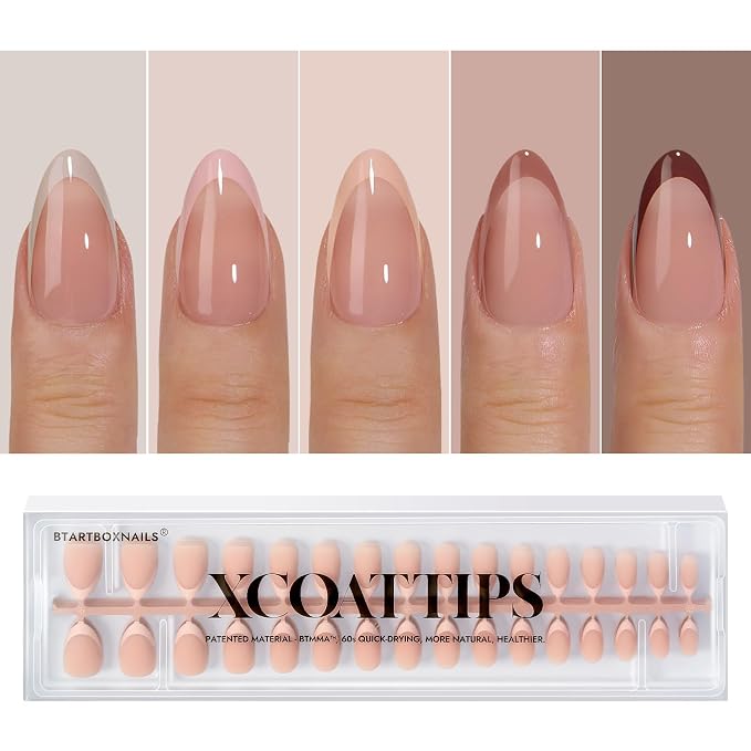 02 S - Almond Skin Tones French in Peach Base