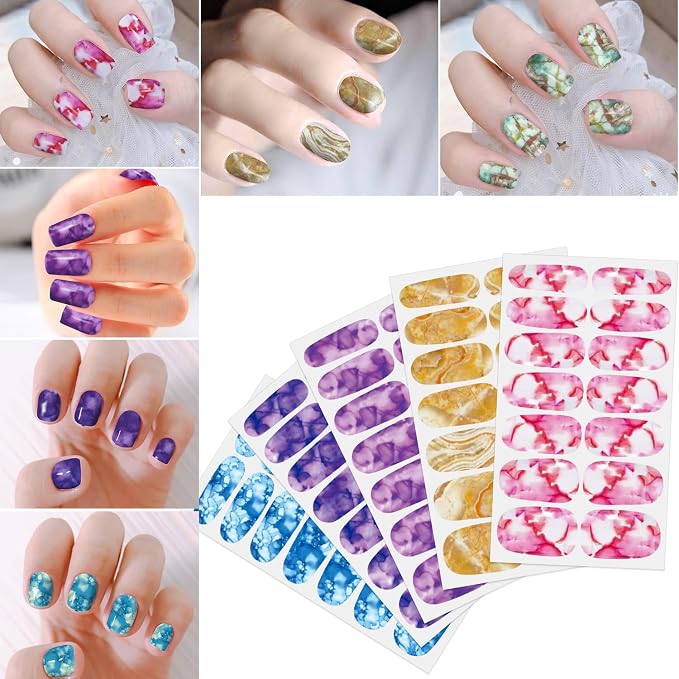 Colorful Marble Style